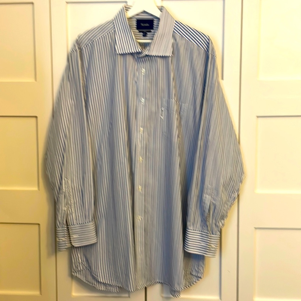 Faconnable men’s dress shirt- 47/18.5